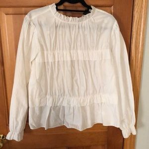 Ann Taylor white blouse
